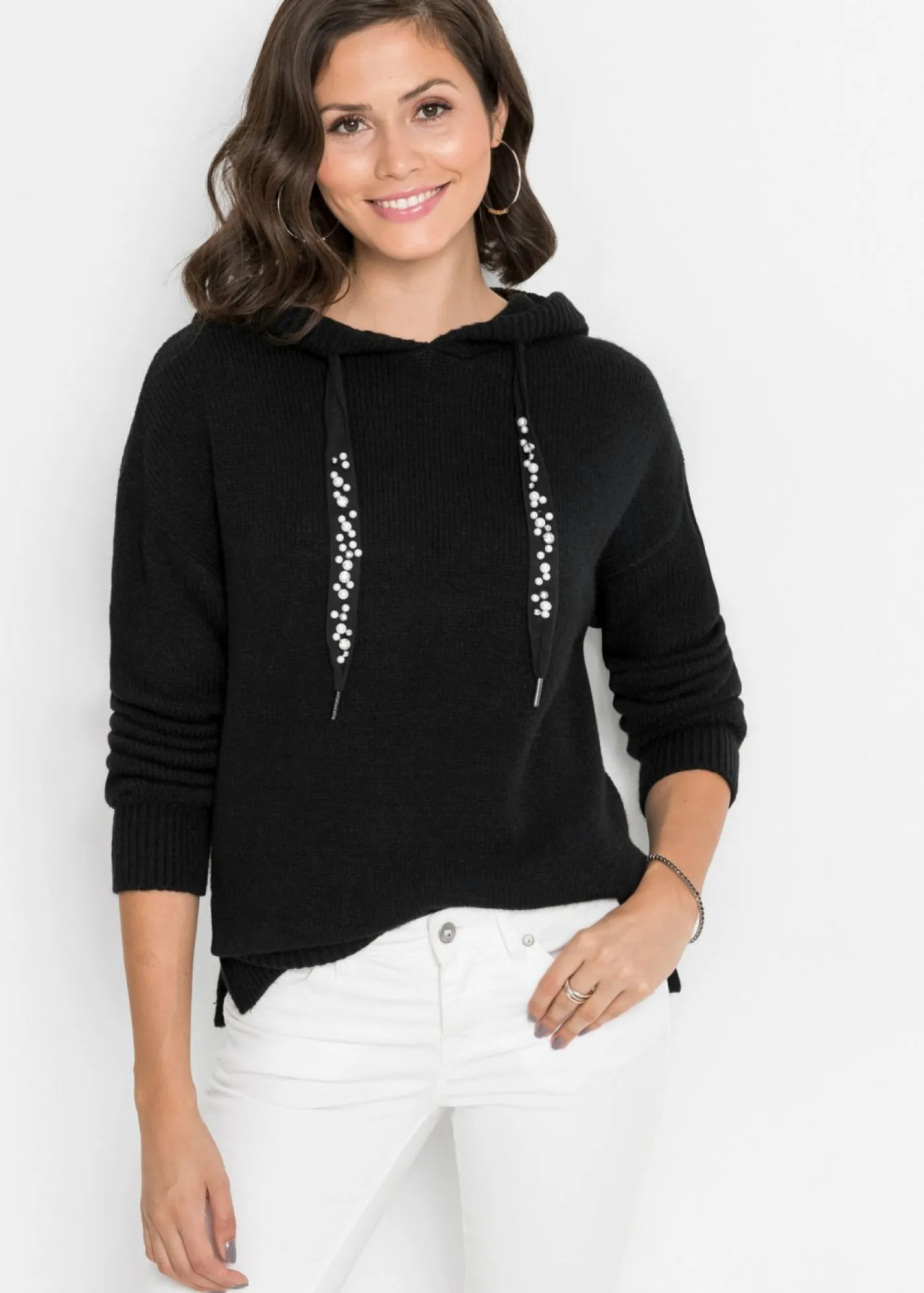 bonprix bonprix Jersey oversize Negro