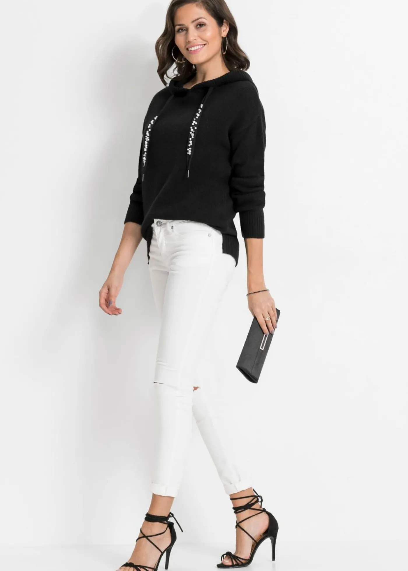 bonprix bonprix Jersey oversize Negro