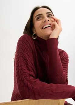 bonprix bonprix Jersey oversize rojo avellana