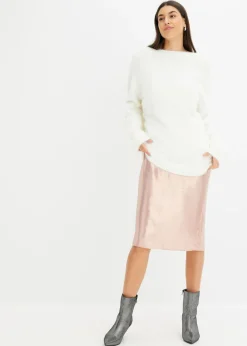 bonprix bonprix Jersey oversize Blanco lana Outlet