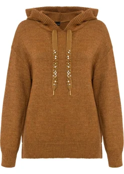 bonprix bonprix Jersey oversize marrón moteado
