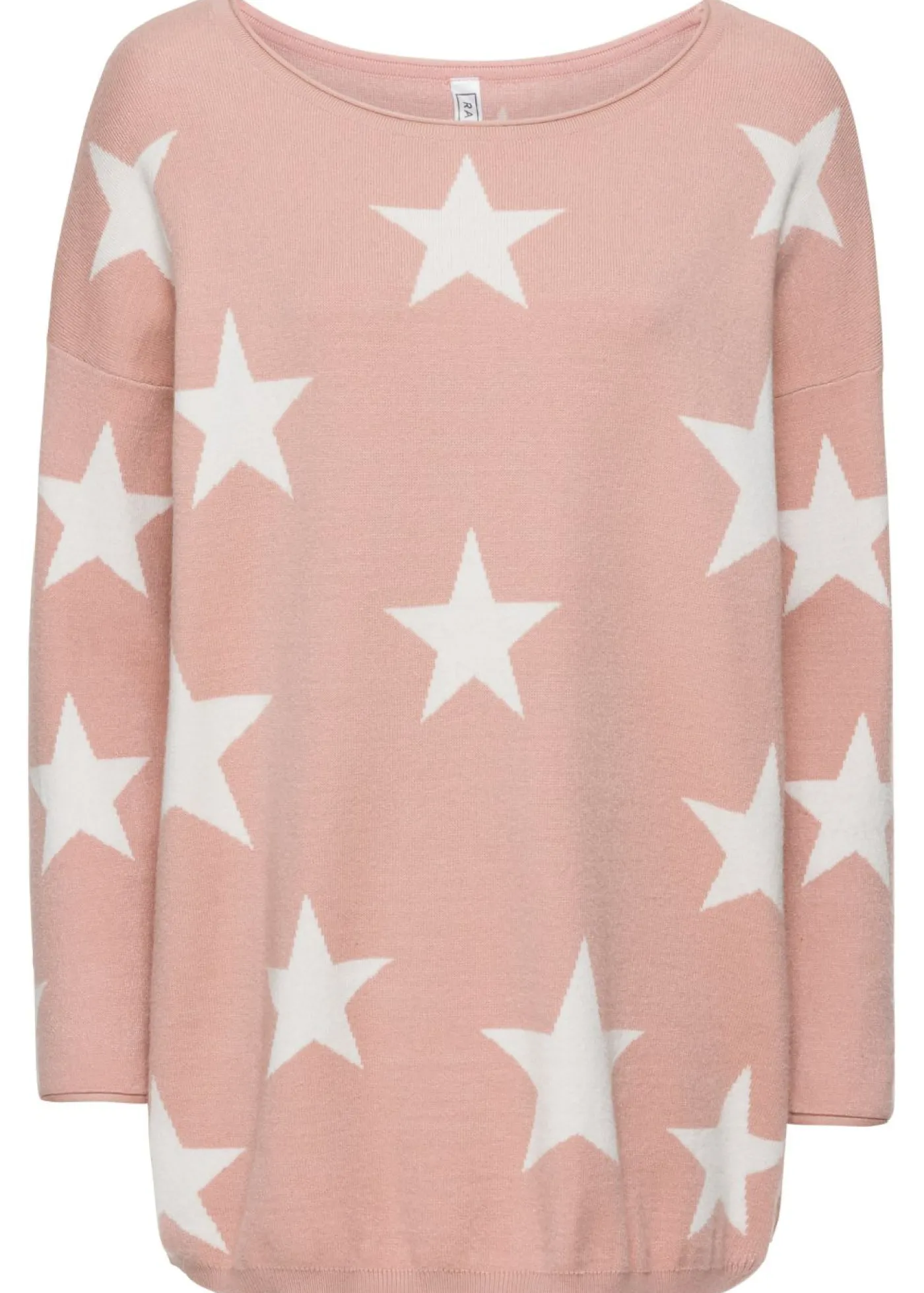 bonprix bonprix Jersey oversize rosa vintage-blanco Best