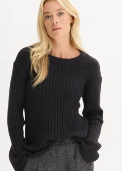 bonprix bonprix Jersey oversize Negro Clearance