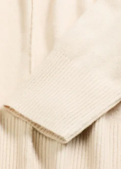 bonprix bonprix Jersey oversize gris guijarro-blanco lana moteado Sale