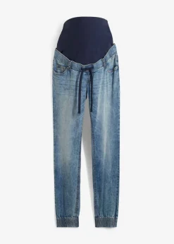 bonprix bonprix Jogger vaquero premamá de algodón orgánico Denim claro desgastado New