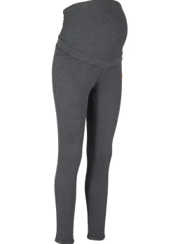 bonprix bonprix Leggings Gris oscuro jaspeado-blanco lana Clearance