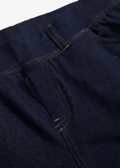 bonprix bonprix Leggings capri efecto vaquero Azul Sale