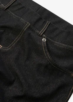 bonprix bonprix Leggings con aspecto de vaquero Negro denim Outlet