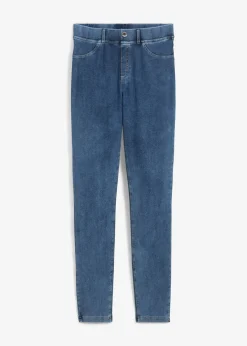 bonprix bonprix Leggings con aspecto de vaquero Azul Sale