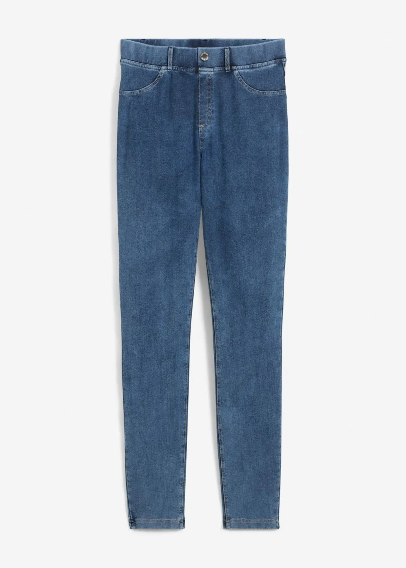 bonprix bonprix Leggings con aspecto de vaquero Azul Sale