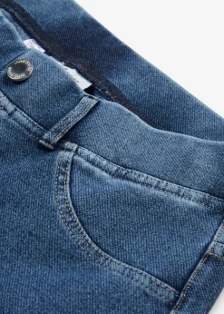 bonprix bonprix Leggings con aspecto de vaquero Azul Sale