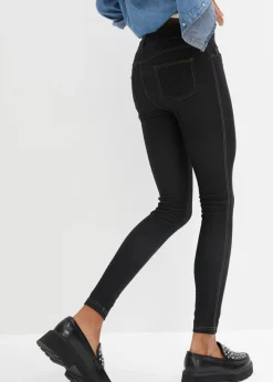 bonprix bonprix Leggings con aspecto de vaquero denim negro