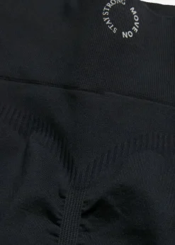 bonprix bonprix Leggings deportivos de material de secado rápido sin costuras con degradado cromático azul horizonte-azul faro-negro Clearance