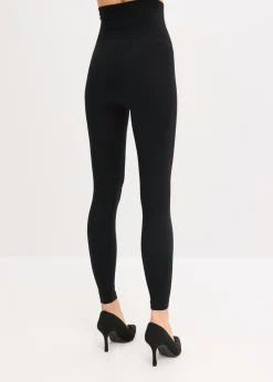 bonprix bpc bonprix collection Leggings moldeadores tipo media sin costuras Negro Sale
