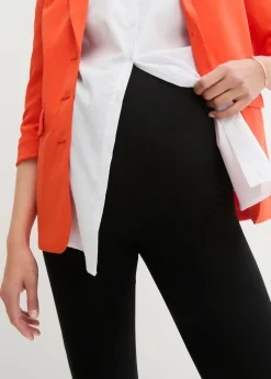bonprix bonprix Leggings premamá de algodón orgánico (2 unidades) Negro-negro Hot