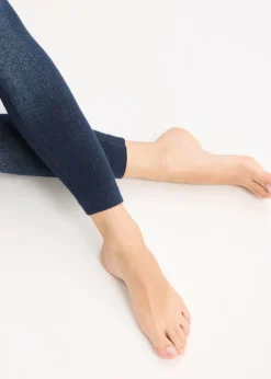 bonprix bonprix Leggings tipo medias, moldeadores, en look vaquero Azul vaquero