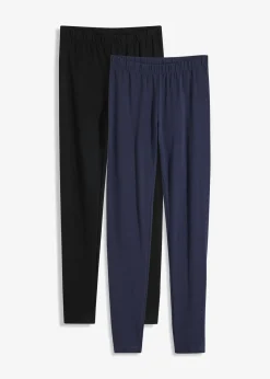 bonprix bonprix Leggings tobilleros (2 unidades) Azul marino-negro Hot
