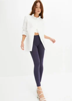 bonprix bonprix Leggings tobilleros (2 unidades) Azul marino-negro Hot