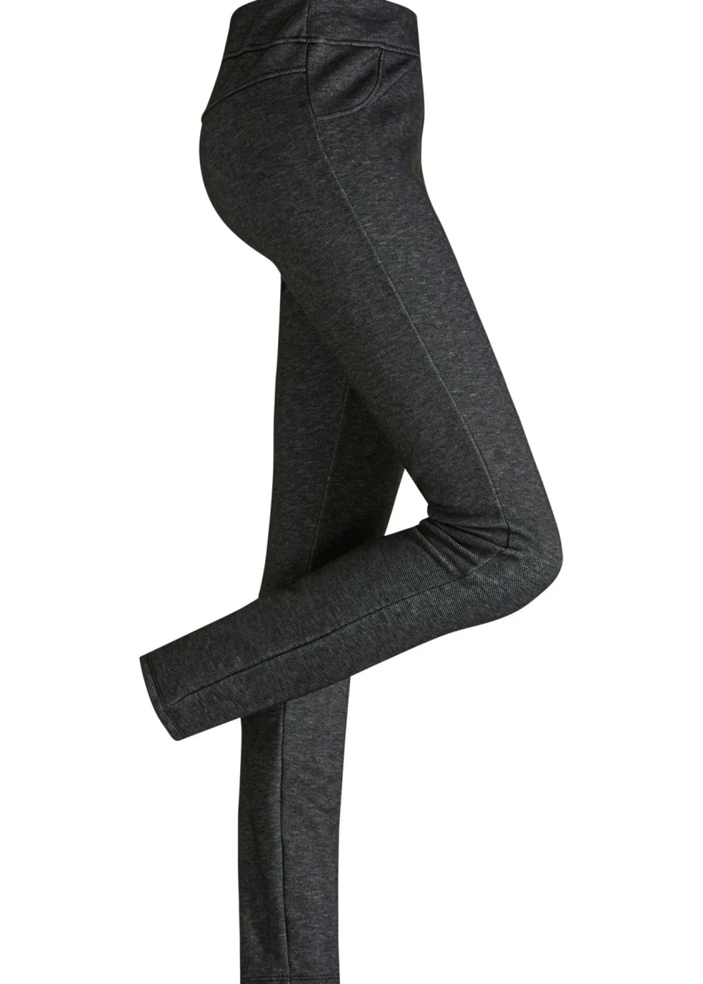 bonprix bonprix Leggings térmicos Negro jaspeado Best