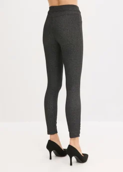 bonprix bonprix Leggings térmicos Negro jaspeado Best