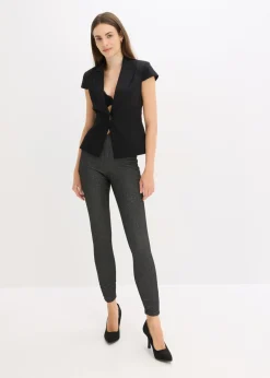 bonprix bonprix Leggings térmicos Negro jaspeado Best