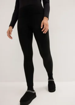 bonprix bonprix Leggings térmicos Negro Discount