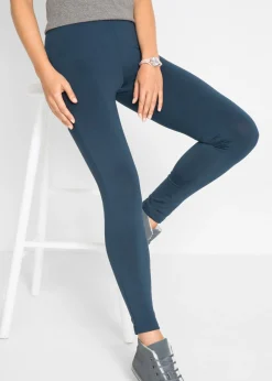 bonprix bonprix Leggings térmicos con cinturilla cómoda Azul marino