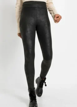 bonprix bonprix Leggings térmicos con revestimiento Negro Sale