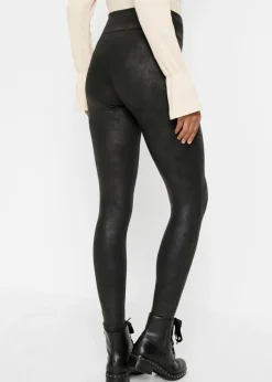 bonprix bonprix Leggings térmicos con revestimiento Negro Sale