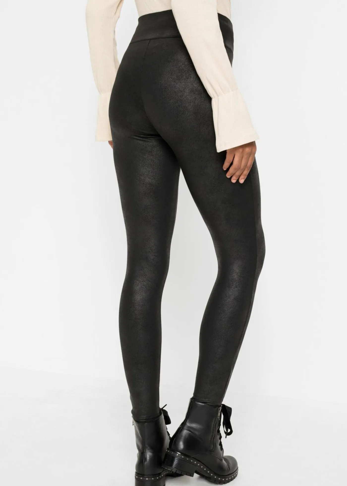 bonprix bonprix Leggings térmicos con revestimiento Negro Sale
