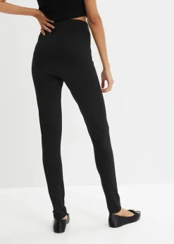 bonprix bonprix Leggings térmicos de talle alto con cintura alta y cómoda Negro Clearance