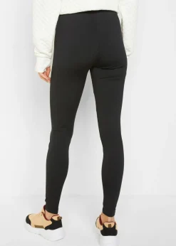 bonprix bonprix Leggings térmicos hasta el tobillo con bolsillo Negro Sale