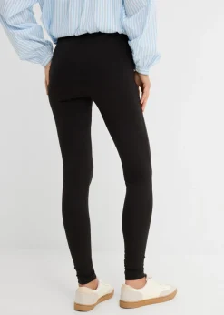 bonprix bonprix Leggings (2 unidades) Negro-negro Online