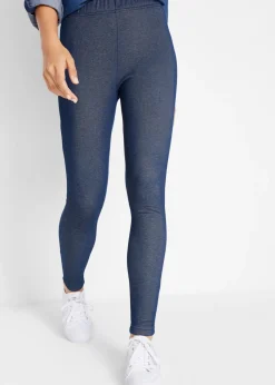 bonprix bonprix Leggings vaqueros térmicos suaves Azul Discount