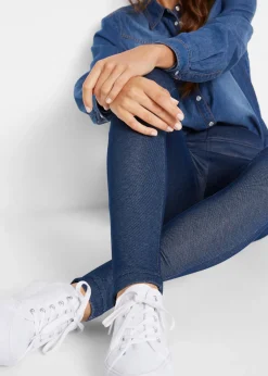 bonprix bonprix Leggings vaqueros térmicos suaves Azul Discount