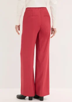 bonprix bonprix Ligero pantalón Marlene con viscosa Cereza Online