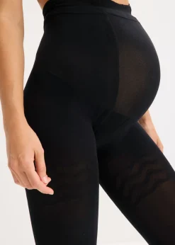 bonprix bonprix Medias premamá de 90 den Negro Sale
