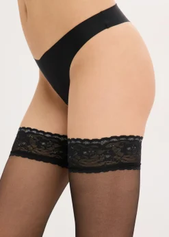 bonprix bonprix Medias sin soporte de 20 deniers Negro Online