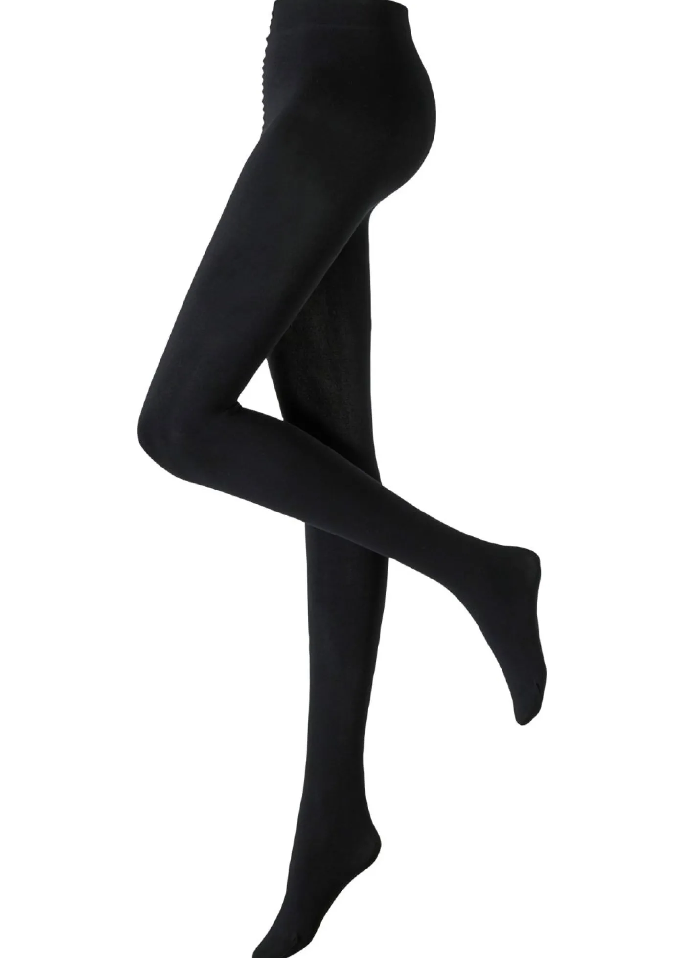 bonprix bonprix Medias térmicas con polar suave, 100 den Negro Discount