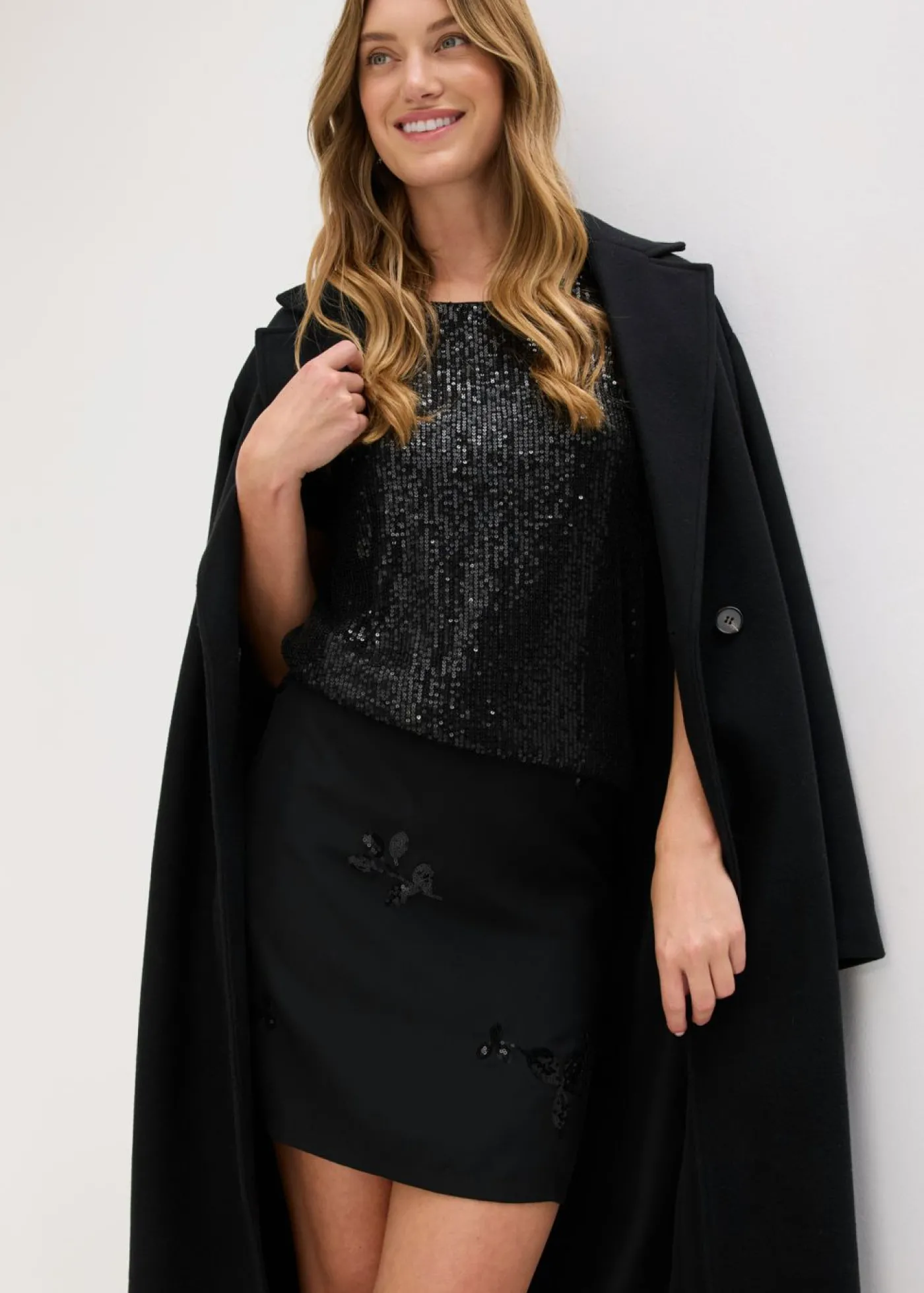 bonprix bonprix Minifalda Negro Discount
