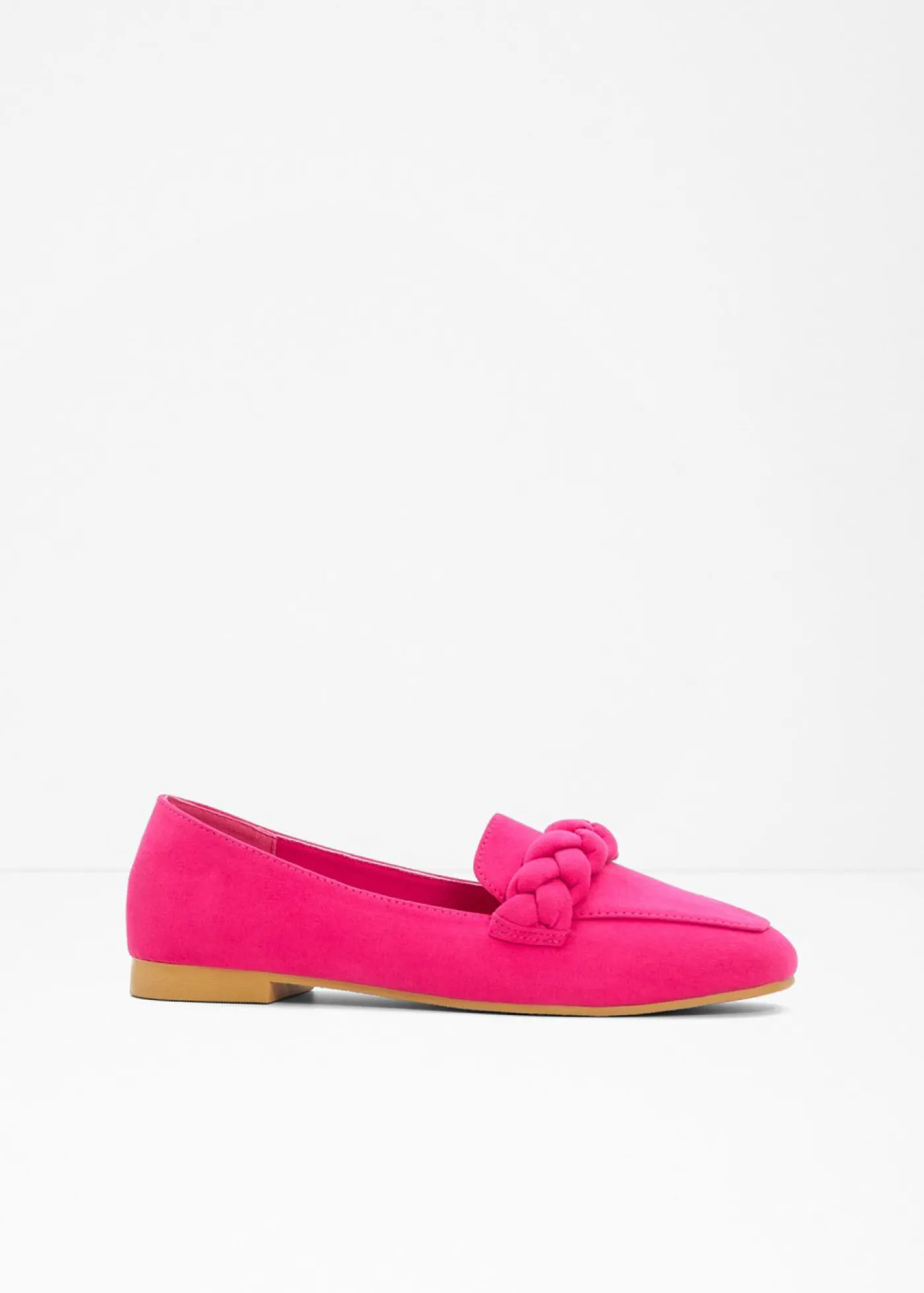bonprix bonprix Mocasines con detalles trenzados Pink lady Outlet