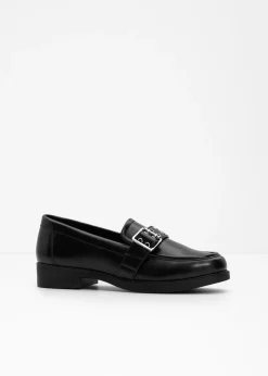 bonprix bonprix Mocasines con estilo motero Negro Hot