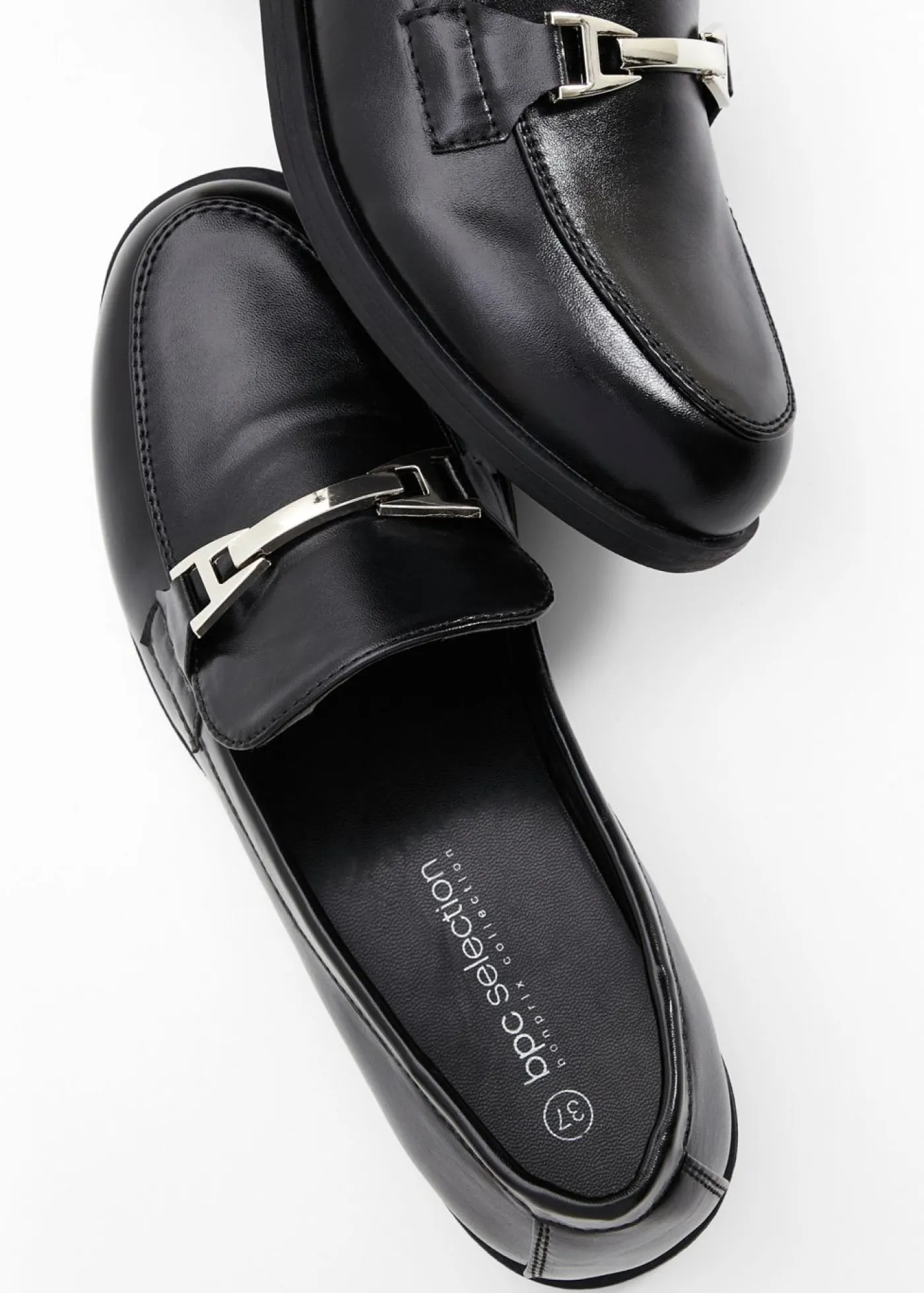 bonprix bonprix Mocasines con hebilla Negro Outlet