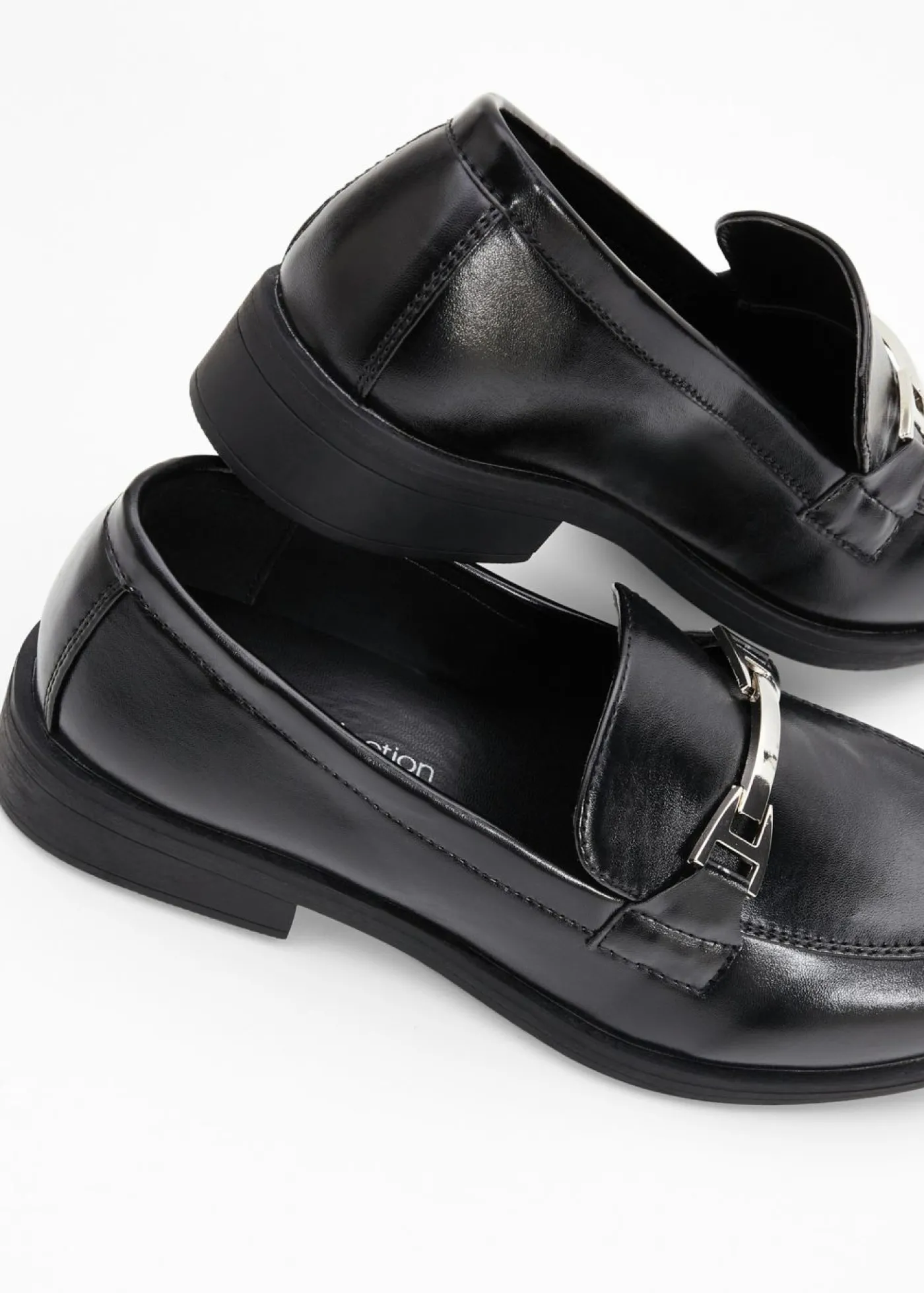 bonprix bonprix Mocasines con hebilla Negro Outlet