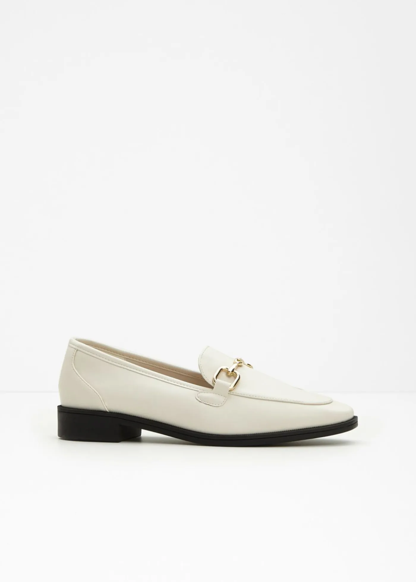 bonprix bonprix Mocasines con hebilla blanco perla Sale