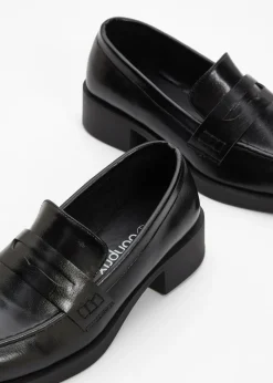 bonprix bonprix Mocasín Chunky Negro New
