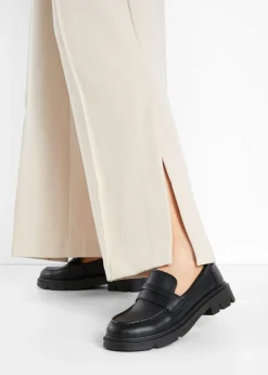 bonprix bonprix Mocasín chunky con suela ligera Negro Hot