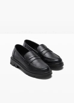 bonprix bonprix Mocasín chunky con suela ligera Negro Hot