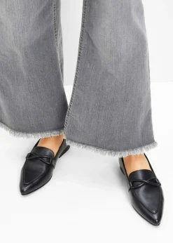 bonprix bonprix Mocasín de piel Negro New