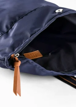 bonprix bonprix Mochila con detalles en contraste Azul marino Discount